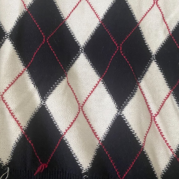 brandy melville argyle knit sweater vest - Picture 4 of 6